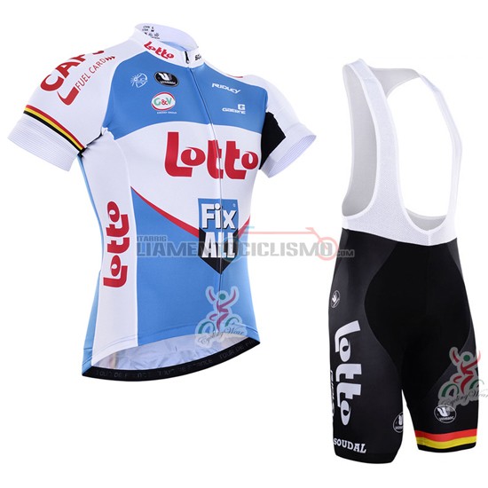 Abbigliamento Ciclismo Lotto 2016 bianco e blu